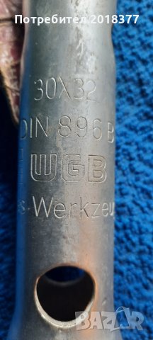 WGB 30х32- W.Germany/тръбен ключ , снимка 2 - Ключове - 40343911
