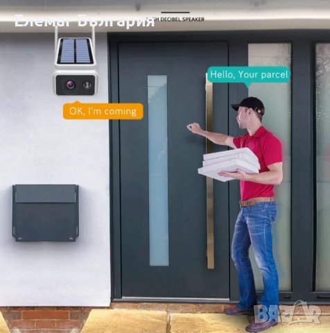  ПРОМО ЦЕНА СОЛАРНА КАМЕРА WIFI IP66 безжична външен монтаж, снимка 10 - Комплекти за видеонаблюдение - 37183343