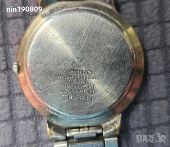 ⌚ Винтидж часовник Seiko – Япония, снимка 3 - Мъжки - 51464898