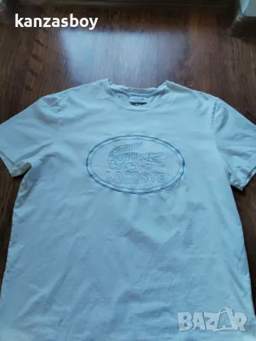 lacoste - страхотна мъжка тениска ХЛ , снимка 5 - Тениски - 50086548