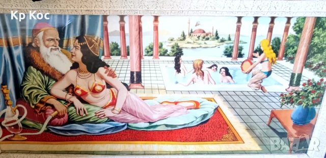 Голяма картина на плодове с масивна рамка, снимка 3 - Картини - 50990634