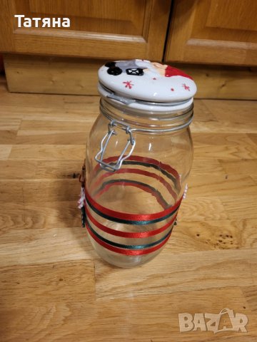 Буркан за коледни сладки, снимка 2 - Коледни подаръци - 43453330