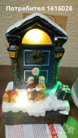 Коледна LED светеща мини сцена на MAGIC VILLAGЕ., снимка 3 - Декорация за дома - 42940117