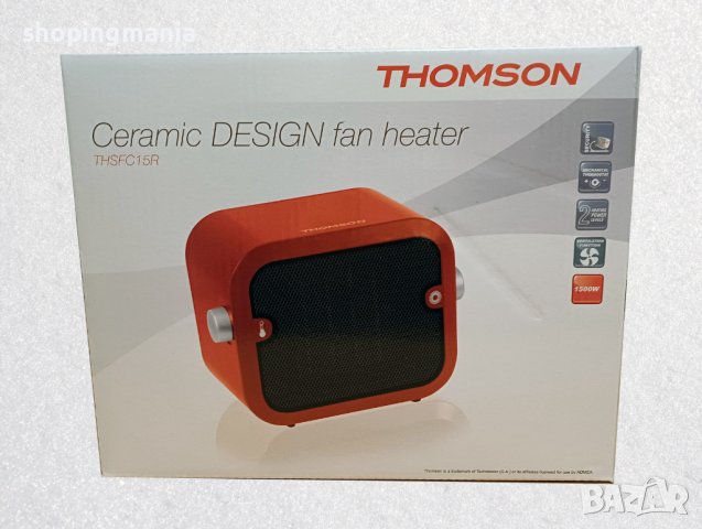 Керамична икономична духалка THOMSON, снимка 2 - Отоплителни печки - 43759761