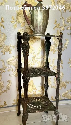 Антикварен викториански сет за чай , снимка 7 - Антикварни и старинни предмети - 50421501