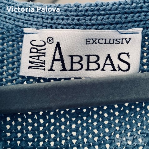 Прекрасна бутикова блуза кроп MARC ABBAS EXCLUSIV, снимка 3 - Блузи с дълъг ръкав и пуловери - 43485105