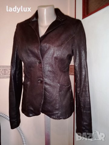 HUGO BOSS, Марково, от Естествена Кожа. Код 1885, снимка 3 - Якета - 38128086