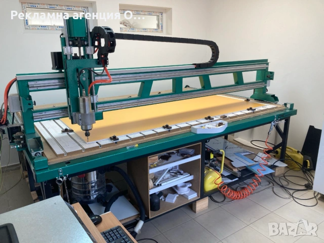 ЦПУ CNC router координатна машина бързоходна до 450мм/сек (25м/мин).