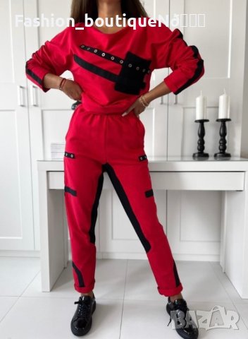 Дамски комплект Selena в червено  , снимка 1 - Комплекти - 44096763