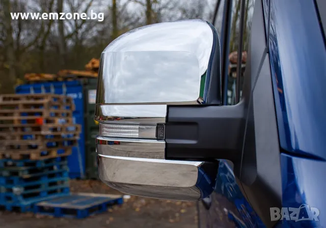 Хром Метални Капаци за огледала огледало VW Crafter 2018+, снимка 5 - Аксесоари и консумативи - 47860033