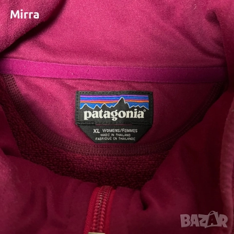 Patagonia "Worn Wear" Zip-Up Polar Sweatshirt Fleece (Дамско), снимка 6 - Спортни екипи - 52159915