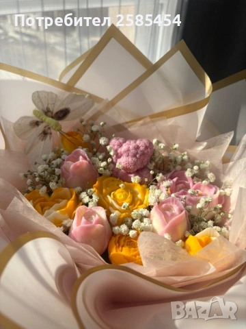 Букети от соеви свещи с разнообразни аромати💐