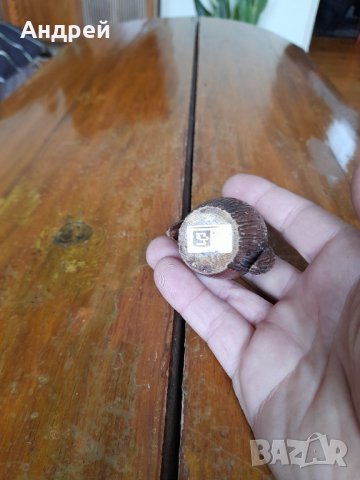 Стара дървена фигурка #4, снимка 5 - Колекции - 38829789