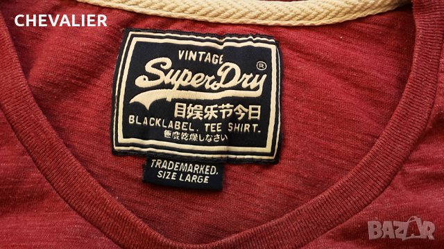 Super DRY размер L мъжка тениска 35-28, снимка 6 - Тениски - 27499608
