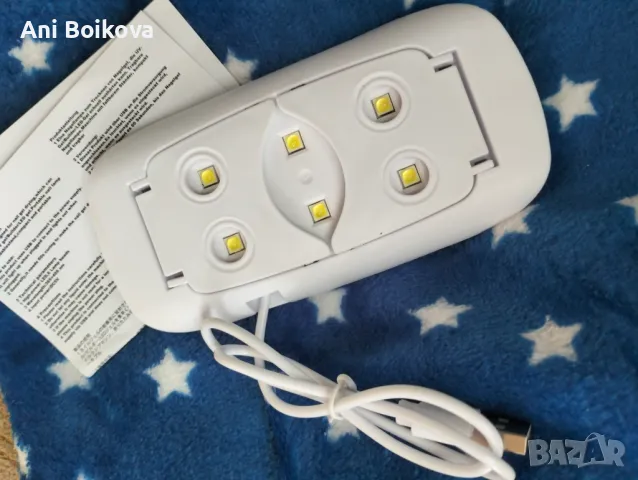 Мини UV лампа за маникюр, снимка 2 - Продукти за маникюр - 48864211