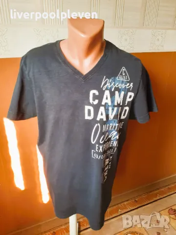 👉Camp David Original М ефектна, снимка 4 - Тениски - 47782178