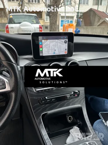 Apple CarPlay C class W205 Android Auto Mercedes W253 GLC, снимка 7 - Сервизни услуги - 48671943