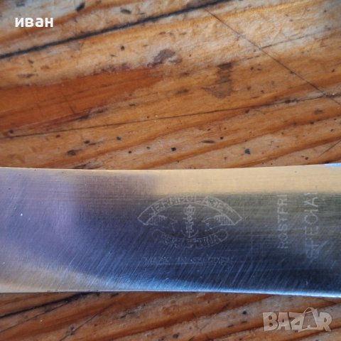 Стар Транжорен Шведски нож Eskilstuna , снимка 4 - Ножове - 43424745