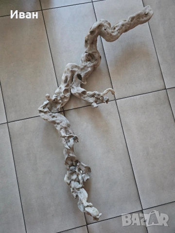 корен от дърво с камъни в него, снимка 2 - Декорация за дома - 53568968