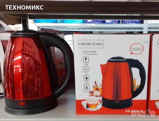 Електрическа кана, Homestar, HS-SSK1,8, 1500W, 1.8L, снимка 8 - Други стоки за дома - 52273382