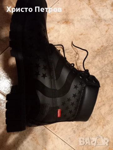 Продавам обувки Timberland 6 inch premium boot Supreme размер 44-45, снимка 8 - Мъжки боти - 53424114