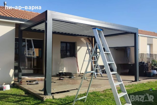 #производителнаперголи #пергола #pergola #гилотини #стъклениплъзгащивитрини #дограма #сенници #щори, снимка 11 - Дограми - 43113514