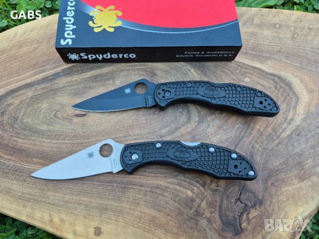 Сгъваем джобен нож Spyderco Delica 4,два цвята