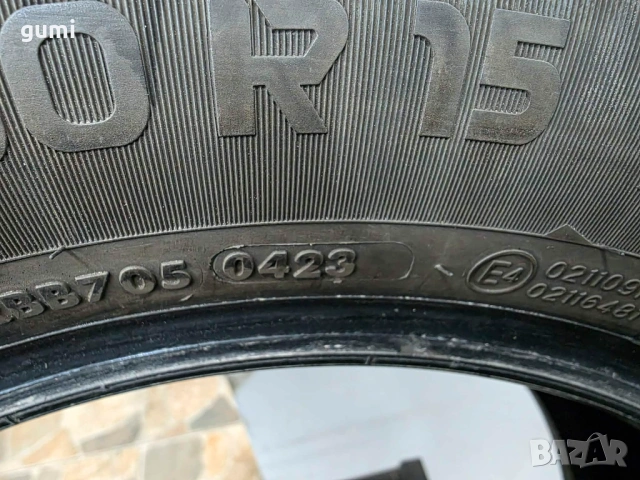 2бр всесезонни гуми 195/60/15 VREDESTEIN L04726 , снимка 5 - Гуми и джанти - 53185332