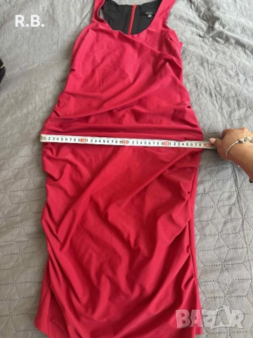 Alessa, червена рокля, размер М, снимка 13 - Рокли - 47739918