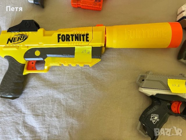 Колекция пистолети и пушки NERF , снимка 13 - Други - 47299680