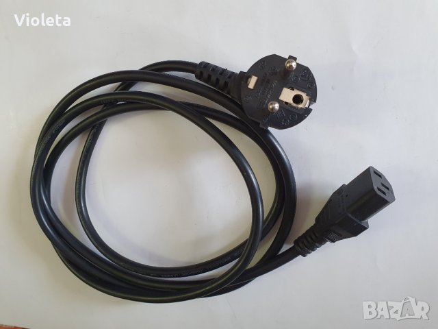 Захранващ кабел за компютър и други уреди., снимка 2 - Кабели и адаптери - 43707798