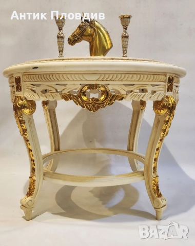 Кръгла холна маса "Версай", снимка 7 - Маси - 52737275