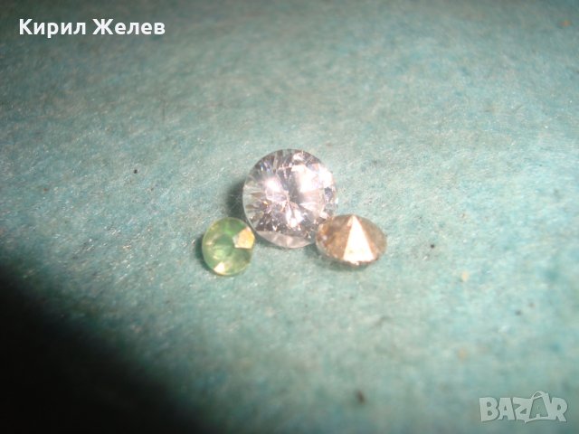 3 ЮВЕЛИРНО ФАСЕТИРАНИ ЦИРКОНА СКЪПОЦЕННИ КАМЪНИ за БИЖУТА 25491, снимка 8 - Други - 35517702