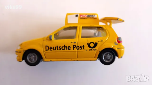 Volkswagen VW Polo Deutsche Post Siku 1037, снимка 3 - Колекции - 47953684