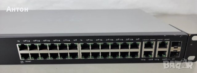 Cisco SG 300-28 28-Port Gigabit Managed Switch, снимка 2 - Суичове - 43894918