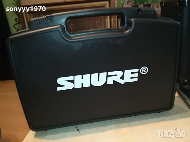 SHURE-2 БЕЗЖИЧНИ МИКРОФОНА 2809221911, снимка 3 - Микрофони - 38150594