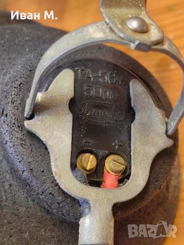 Стари военни слушалки за радисти , снимка 3 - Антикварни и старинни предмети - 52212826