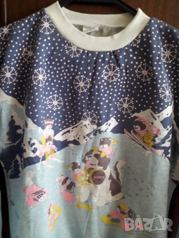 Блуза със зимни фигури нова, снимка 2 - Детски Блузи и туники - 34759421