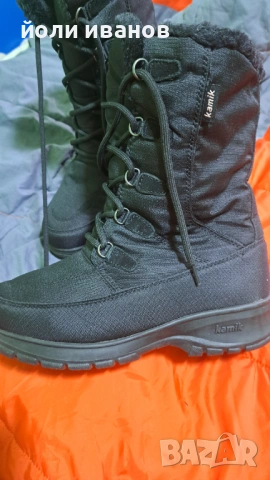 KAMIK,rieker-зимни дамски боти-38 и 37 номера, снимка 3 - Дамски боти - 53030301