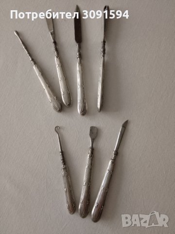  Комплект  за маникюр Ар нуво, снимка 7 - Други ценни предмети - 43929749