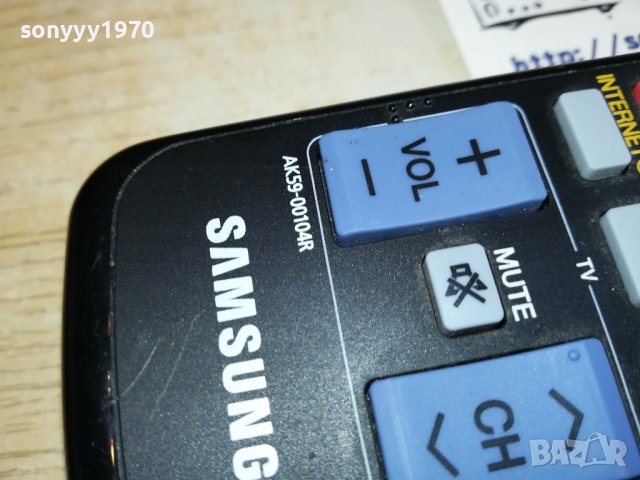 SAMSUNG AK59-00104R REMOTE 1303231621, снимка 3 - Дистанционни - 39985449