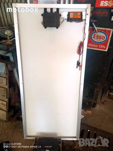 Соларна станция 130 и 170 вата за кемпер, лодка или  каравана 12/24 волта. Соларен панел,  PWM контр, снимка 10 - Друга електроника - 48969101