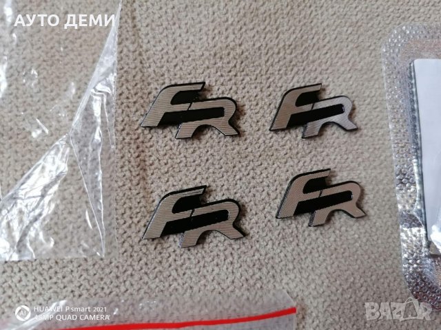 Стикери лепенки Сеат Seat ФР FR за капачки на джанти и калник или купе кола автомобил джип мотор, снимка 7 - Аксесоари и консумативи - 30678682
