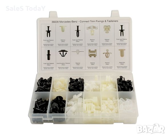 Щипки за кори лайсни панели табло, Мерцедес Mercedes, 270бр., снимка 2 - Аксесоари и консумативи - 43756038