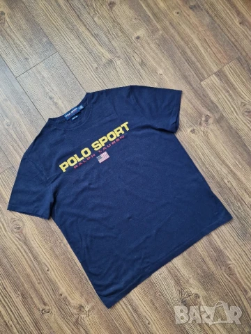 Страхотна мъжка тениска POLO SPORT  RL размер M, снимка 3 - Тениски - 50693098