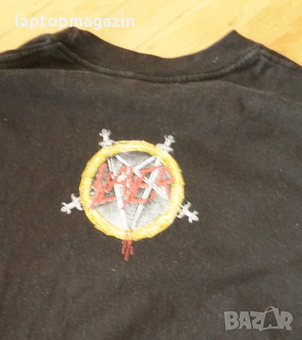 Оргинална тениска Slayer, снимка 3 - Тениски - 32310691