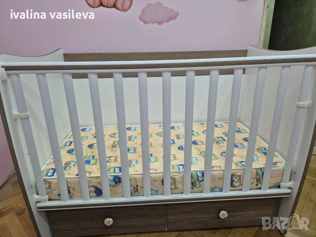 Бебешко легло Лорели, снимка 8 - Бебешки легла и матраци - 53234544