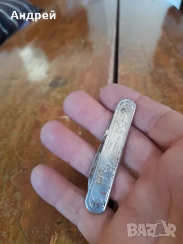 Стар джобен нож,ножче,ножка #97, снимка 2 - Други ценни предмети - 48837945