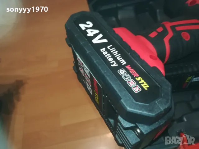 САБЛЕН ТРИОН С ДВЕ БАТЕРИЙ ЗАРЯДНО И КУФАР 0910241257, снимка 11 - Куфари с инструменти - 47519661