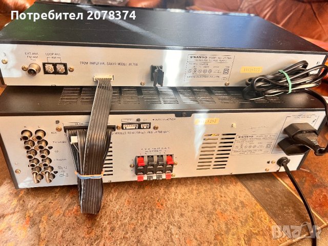 Sanyo JA-760  100 watts per channel into 8Ω усилвател ресийвър тунер, снимка 4 - Ресийвъри, усилватели, смесителни пултове - 43447929